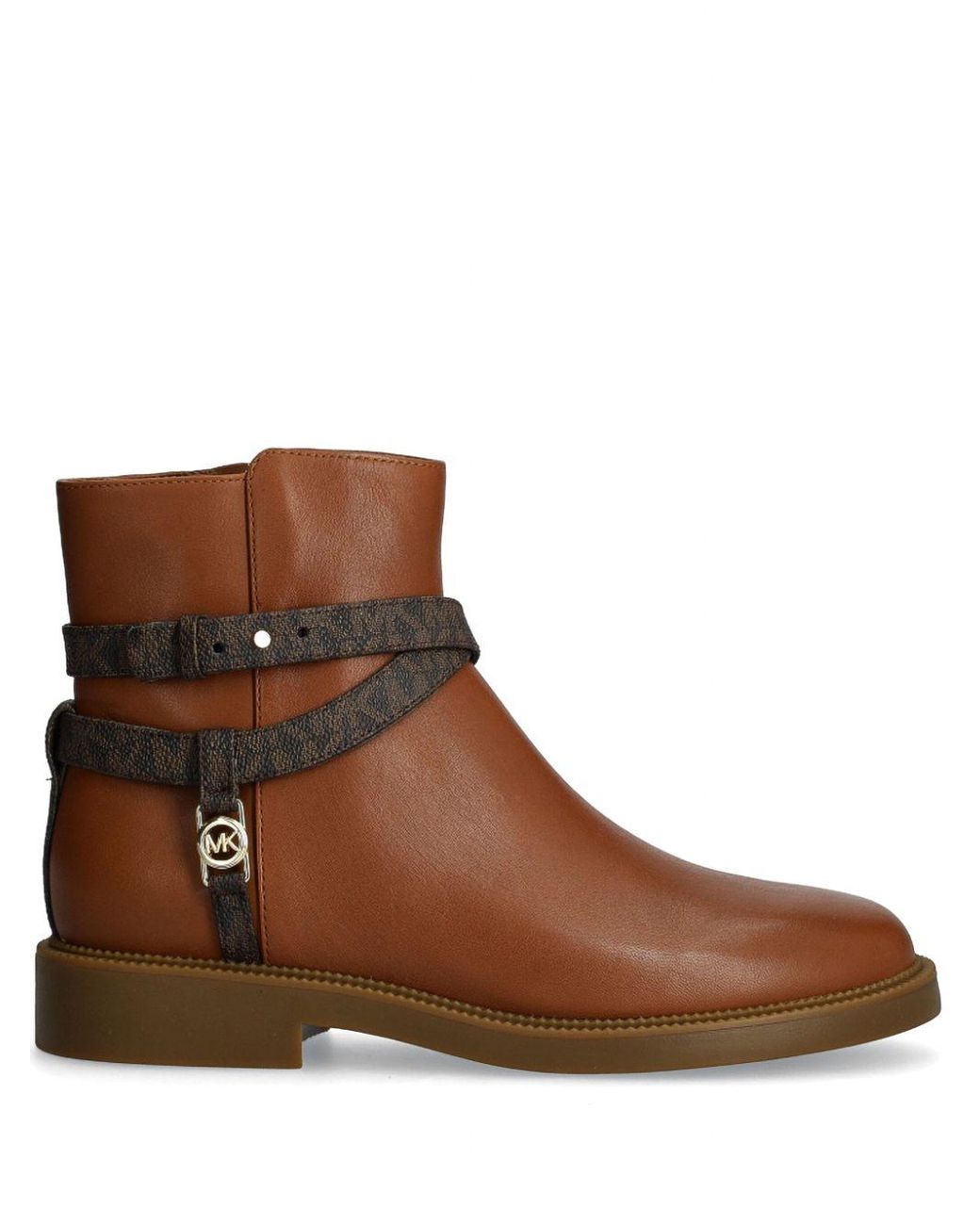 MICHAEL Michael Kors Abigail Ankle Boots in Brown Lyst UK