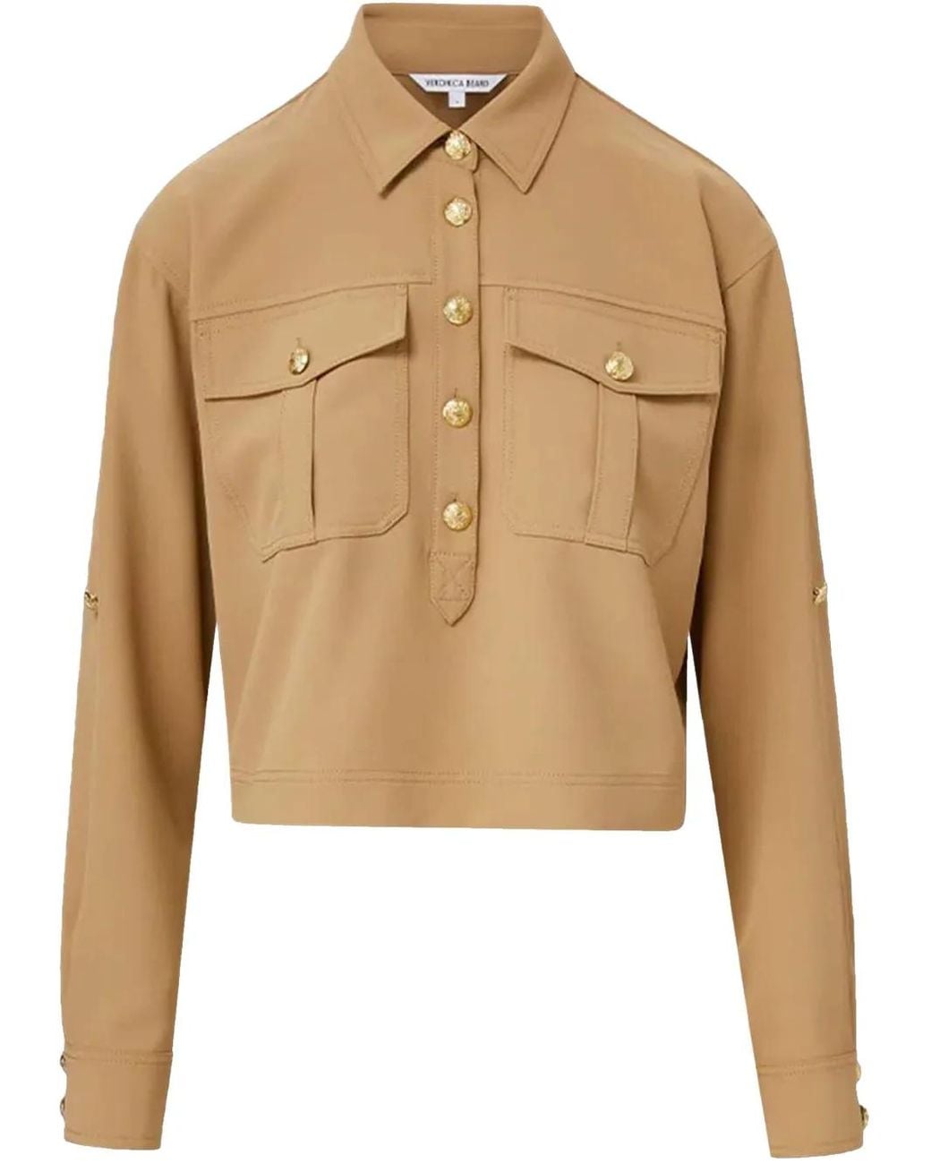 Blusa Colvin Veronica Beard de color Natural