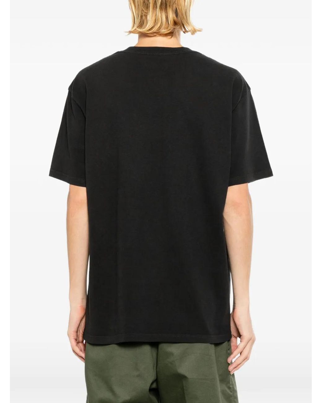 Melt Black T-Shirt À Manches Courtes for men