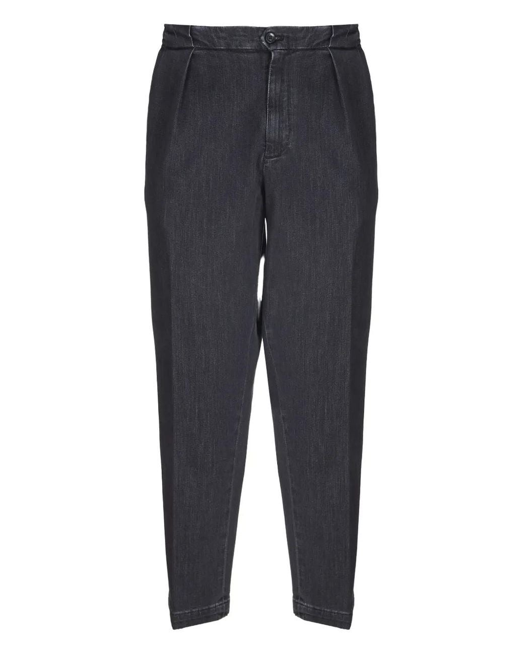 Briglia 1949 Blue Pantalon À Design Plissé for men