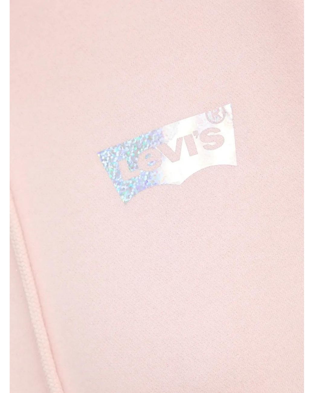 Levi's Pink Everyday Logo-Print Hoodie