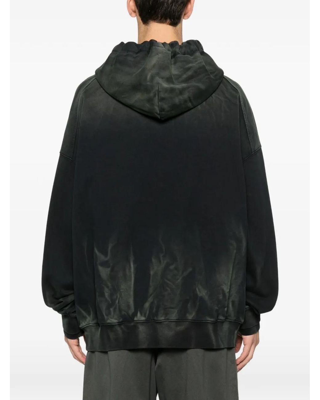 Feng Chen Wang Black Ombre Hoodie