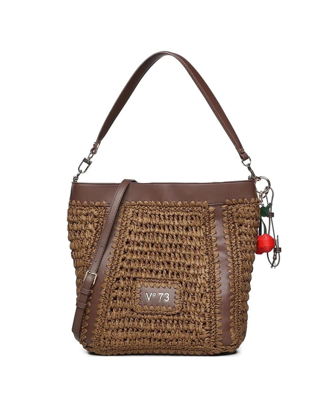 V73 Brown Alisya Shoulder Bag