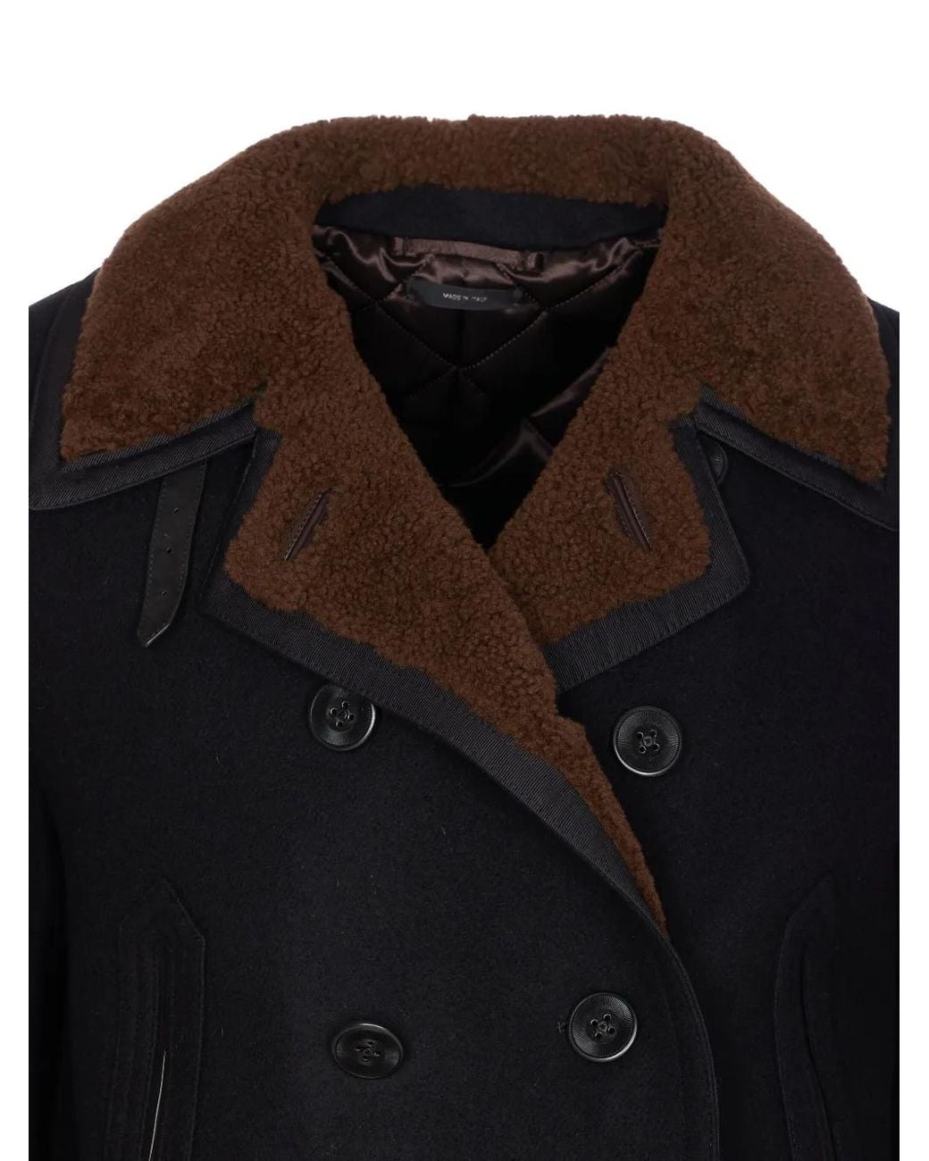 Chaquetón Con Doble Botonadura Tom Ford de hombre de color Blue