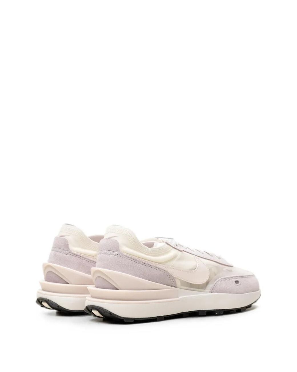 Nike White Waffle One Lace-Up Sneakers