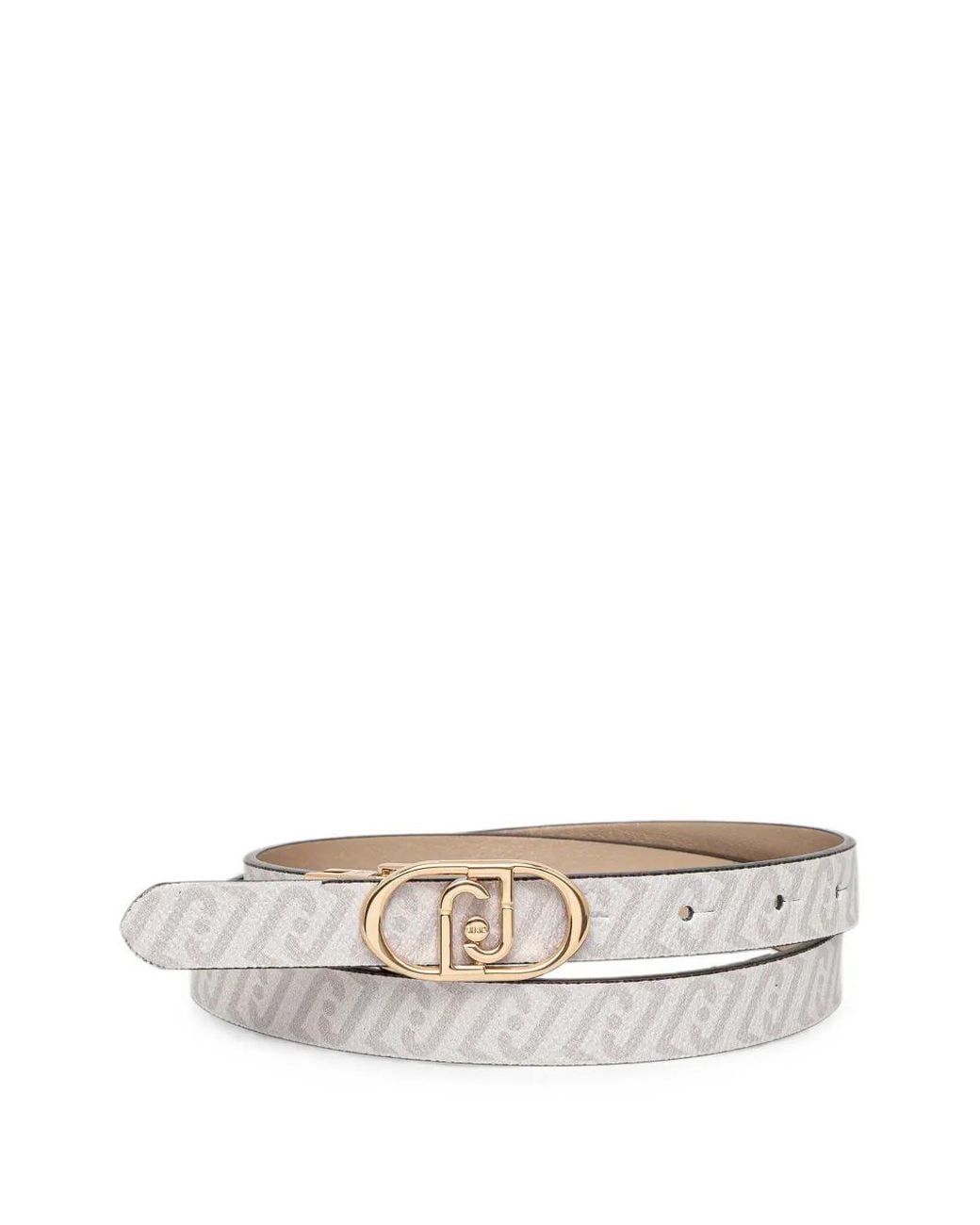 Liu Jo White Better Reversible Belt