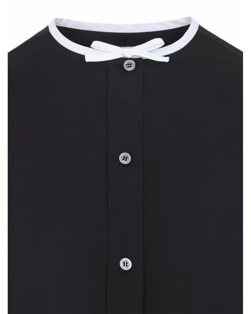 Moschino Blue Bow-Detail Jacket