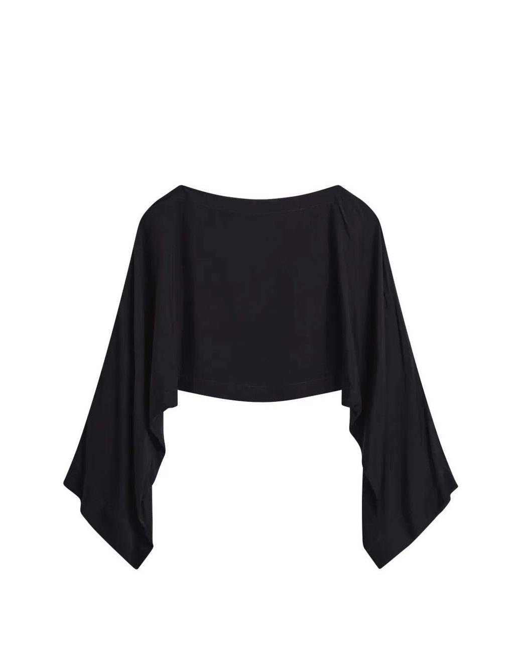 Bondi Born Black Cremona Kimono-Sleeve Blouse