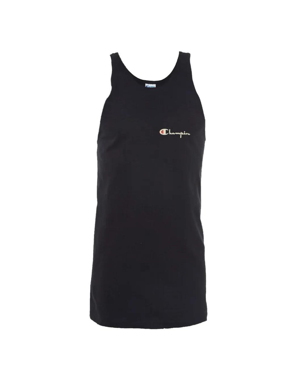 Champion Black Active Logo-Print Tank Top for men