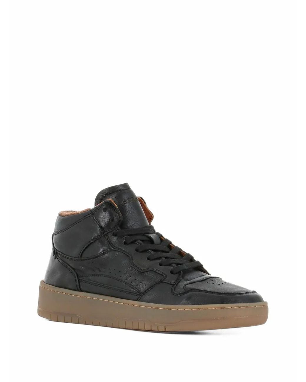 LEMARGO Black Perforierte Sneakers