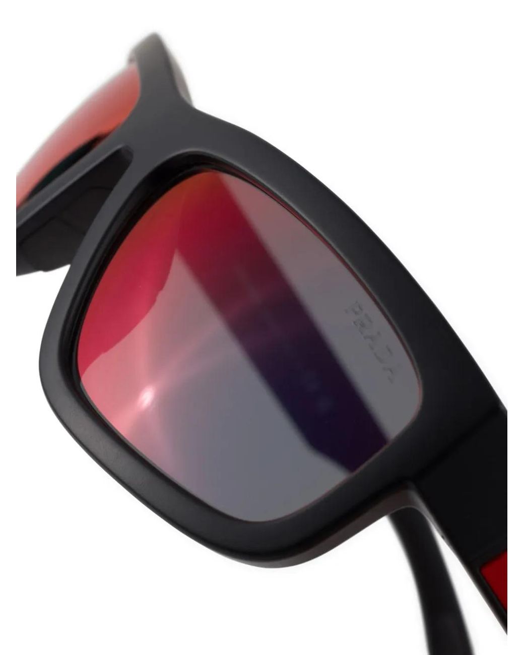 Prada Blue Linea Rossa Sunglasses for men