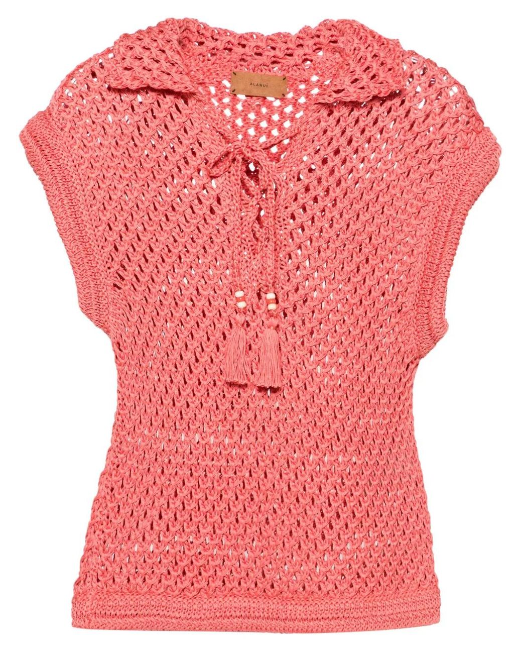 Alanui Pink A Love Letter To India Top