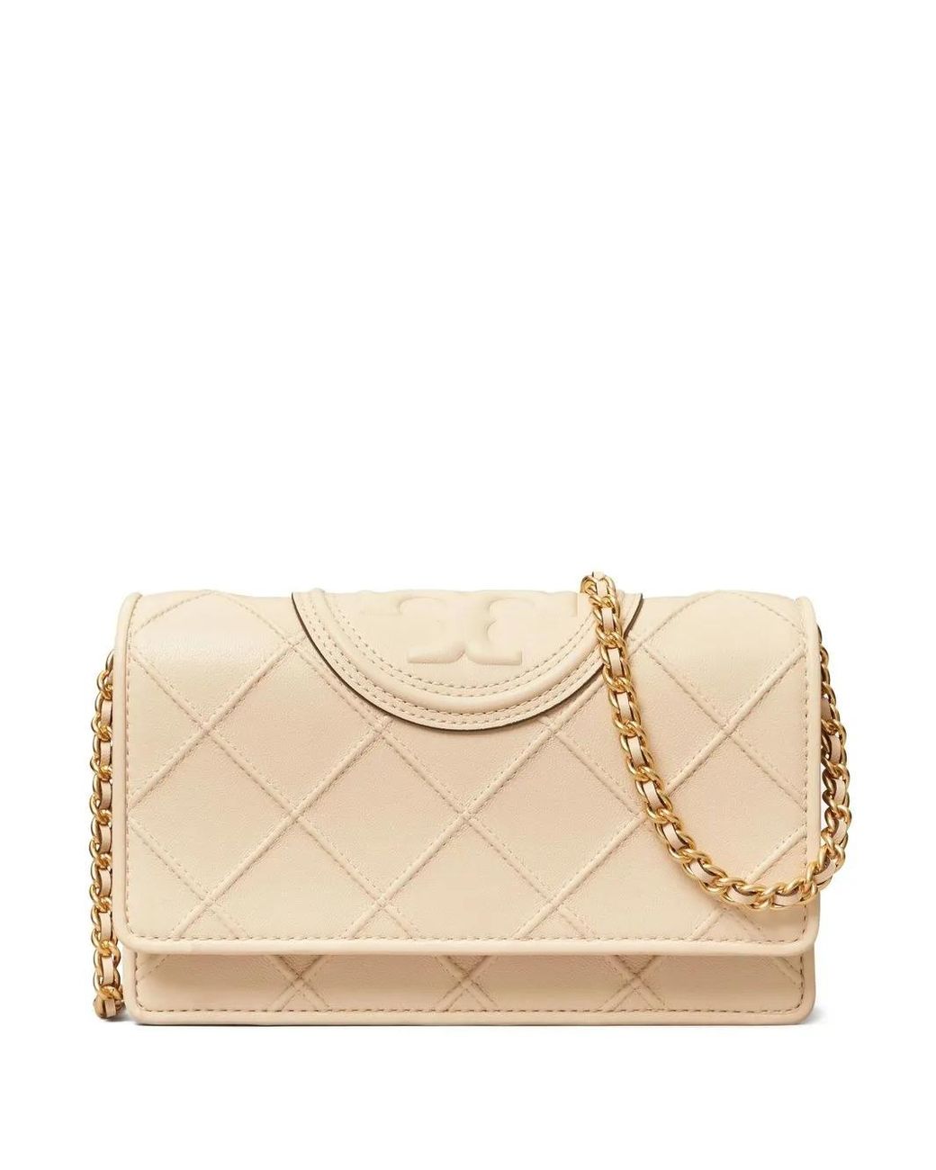 Borsa A Tracolla di Tory Burch in Natural