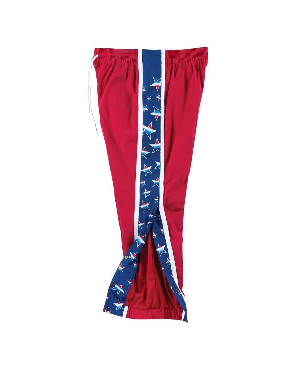 Mitchell & Ness Red Philadelphia 76Ers Away Track Pants for men
