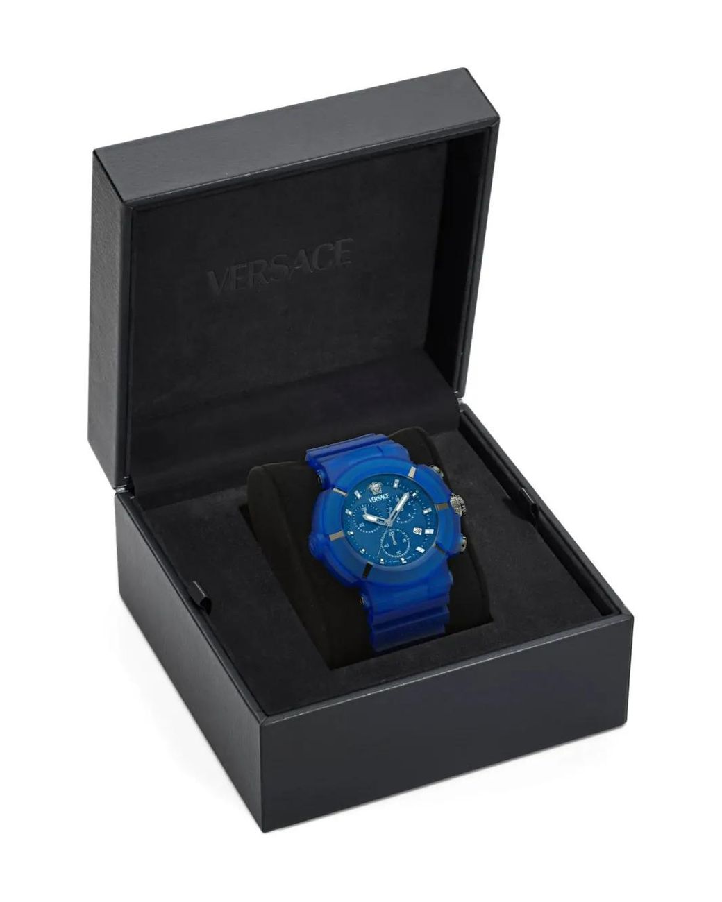 Versace Blue Vertime 45Mm for men