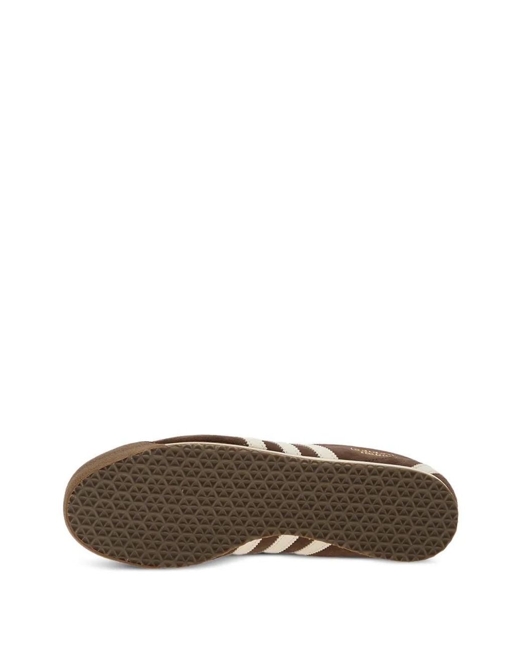Adidas Brown Italia 70S Stripe Sneakers for men