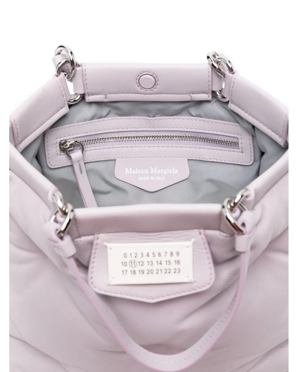 Maison Margiela Gray Small Glam Slam Tote Bag
