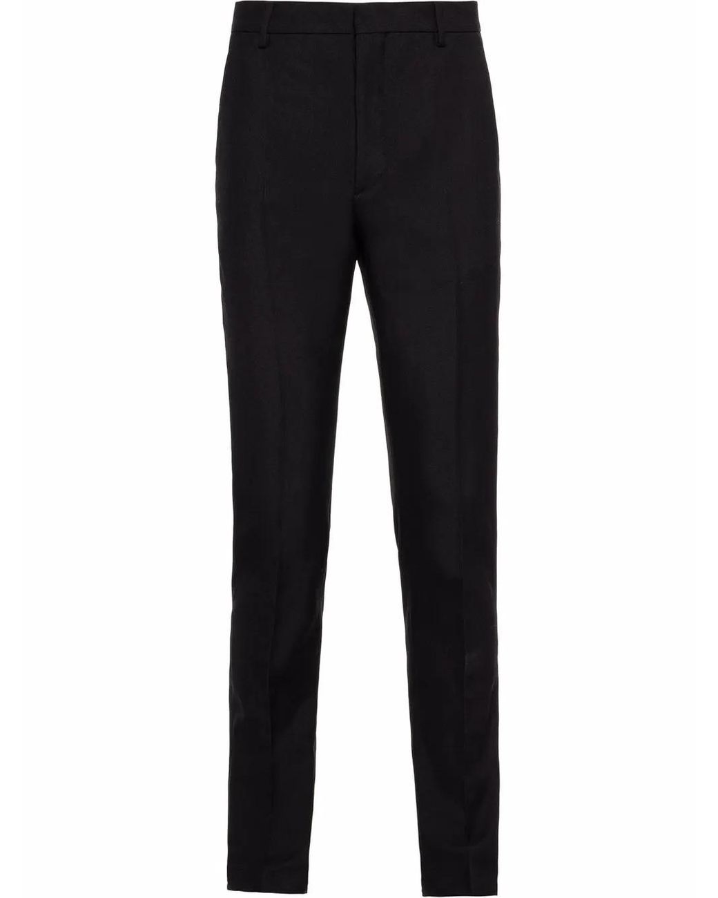 Prada Black Wool Blend Pants for men