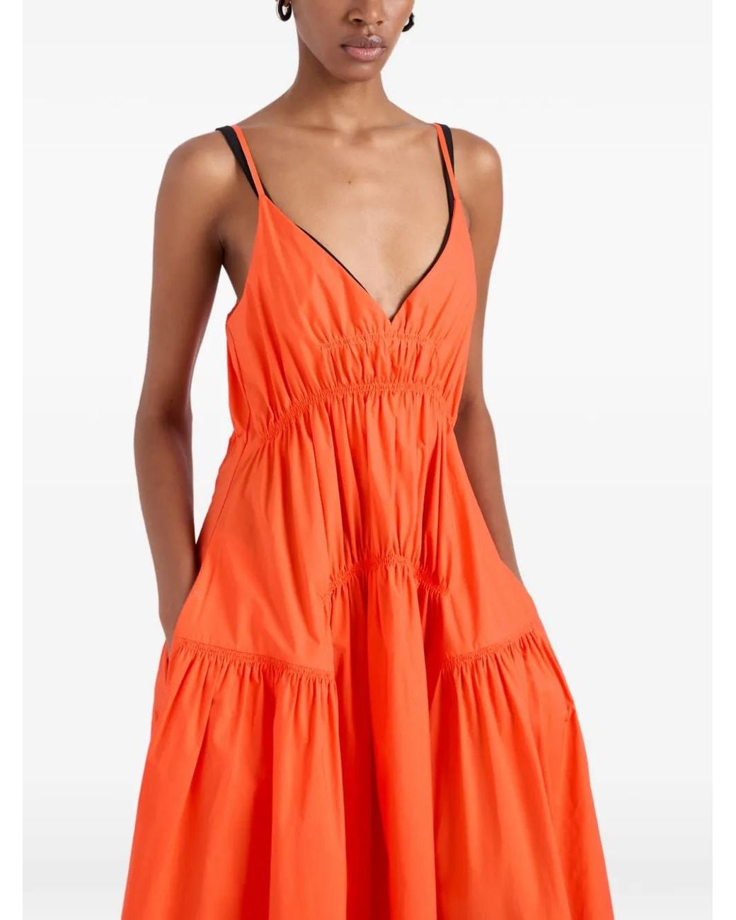 Proenza Schouler Red Michelyn Dress