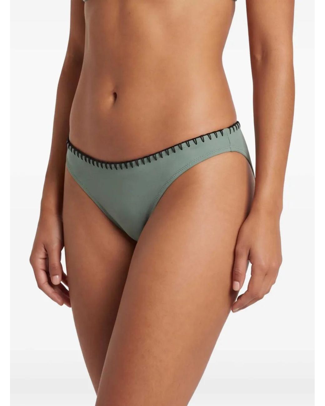 Nanushka Green Merve Bikini Bottoms