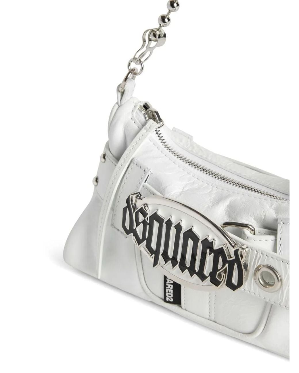 DSquared² White Shoulder Bag