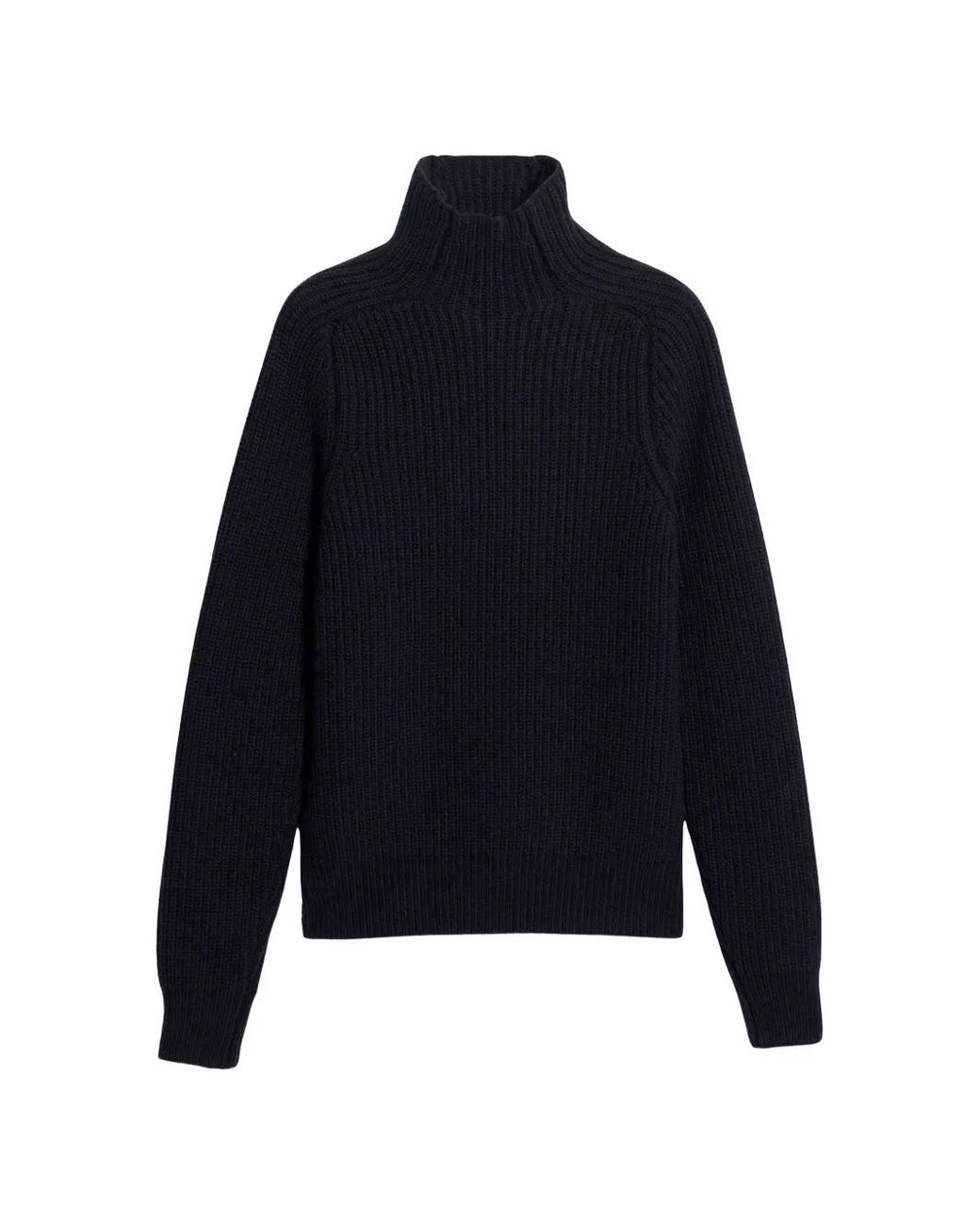 Fortela Black Leona Turtleneck Sweater