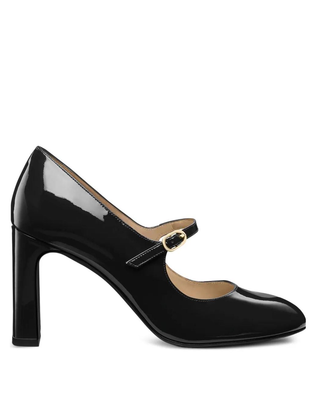 Stuart Weitzman Black Babette Mary Jane 85