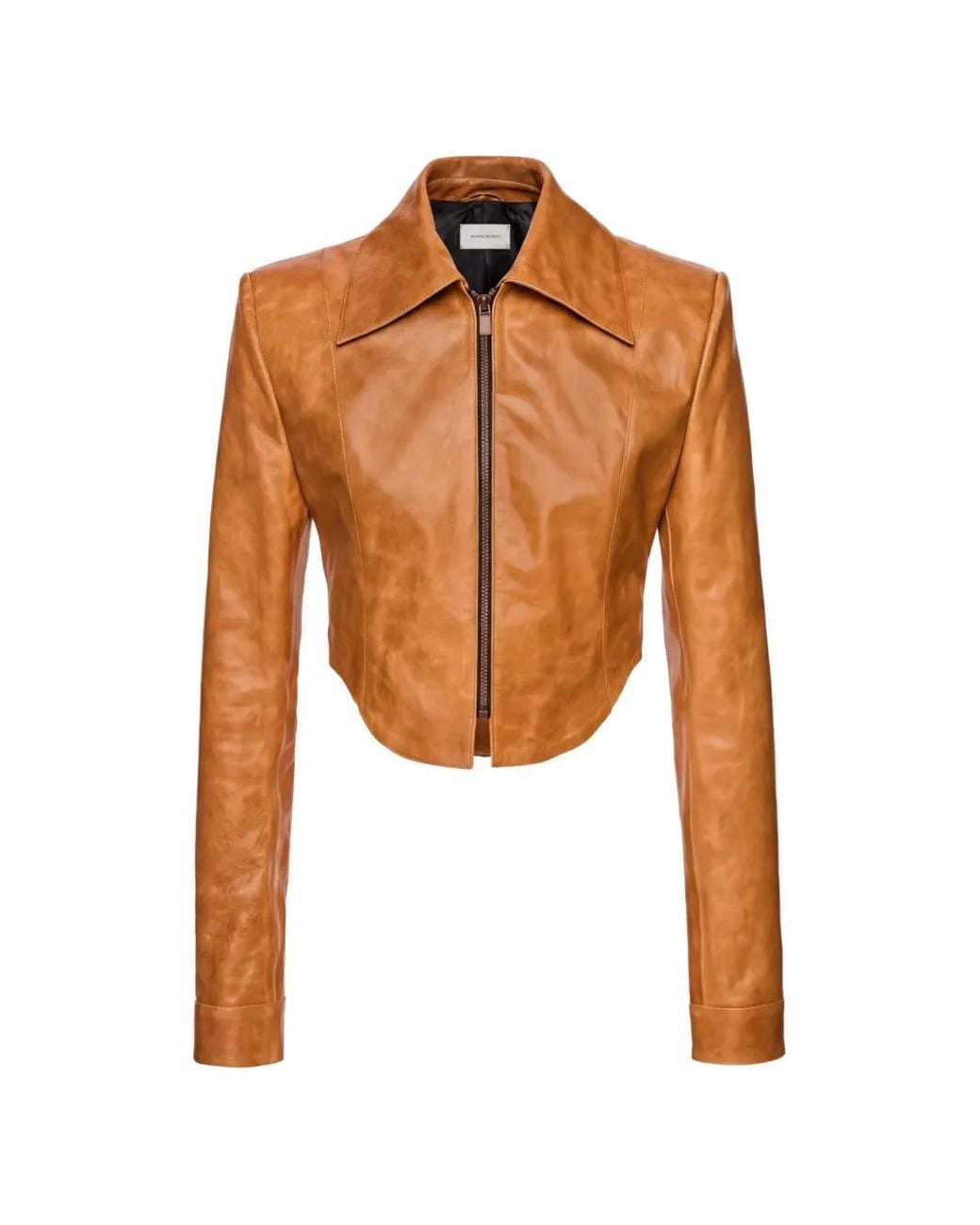Magda Butrym Leren Jack in het Orange