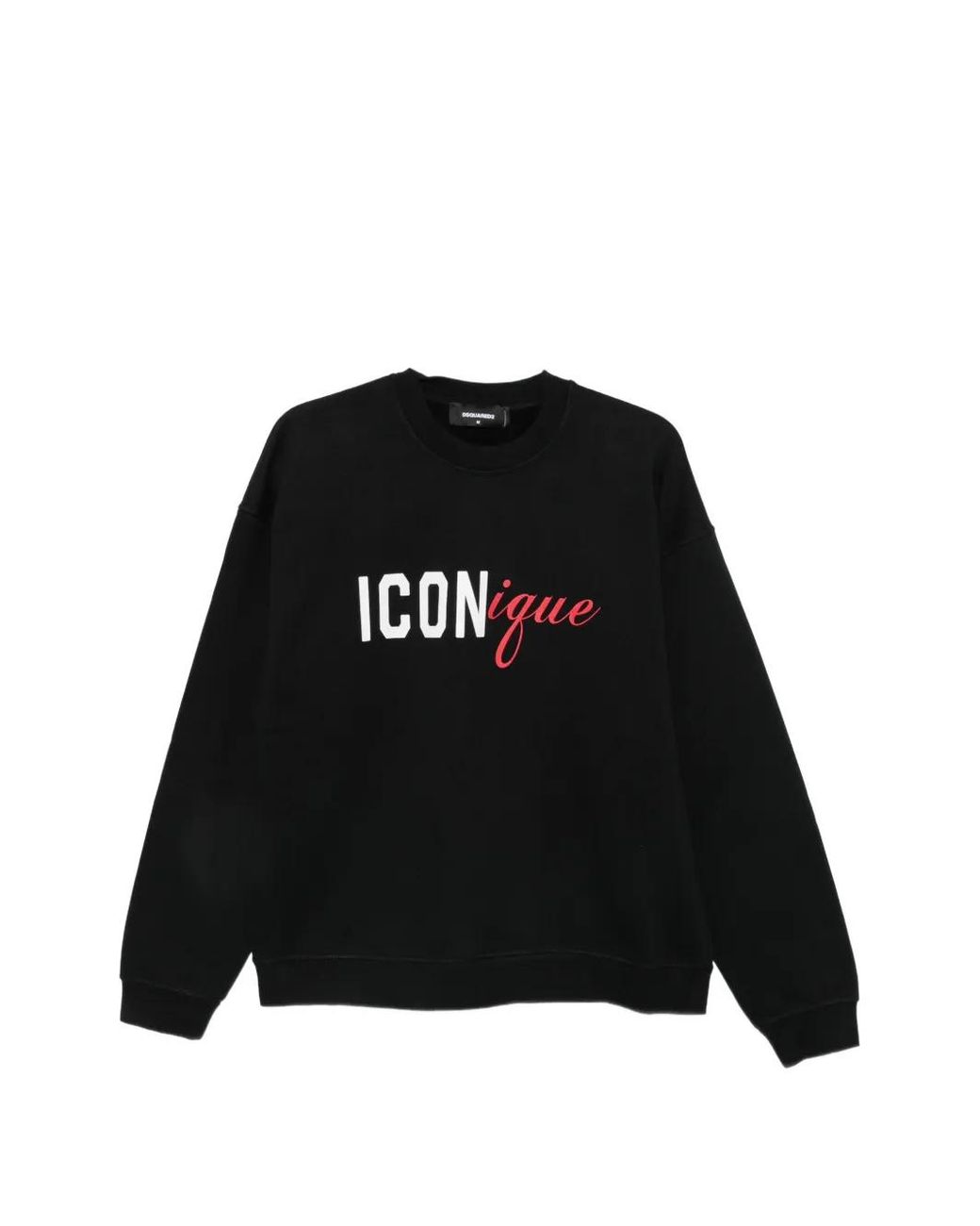 DSquared² Iconique Sweater Met Logoprint in het Black voor heren