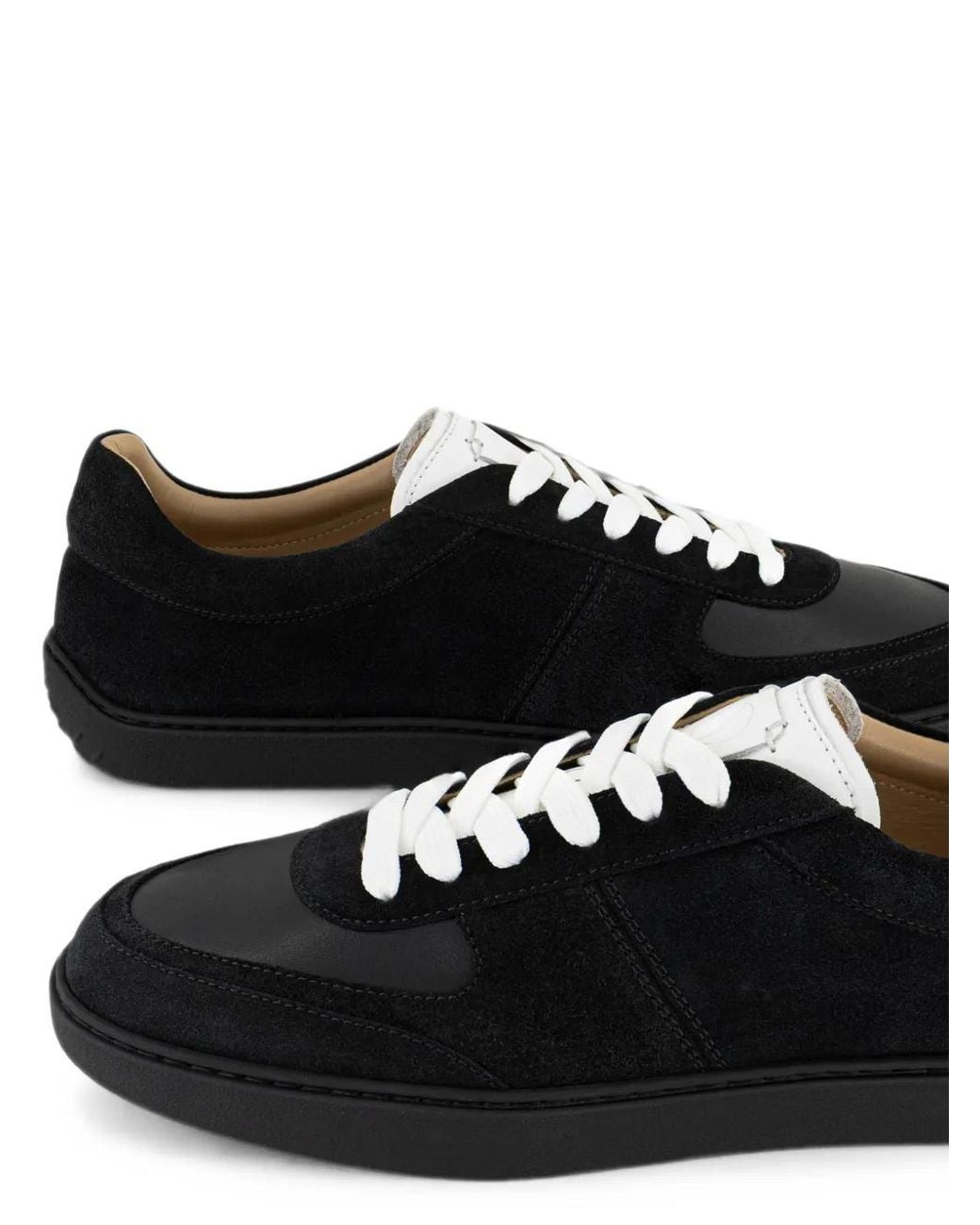 Band of Outsiders Black Baskets Corso À Empiècements for men