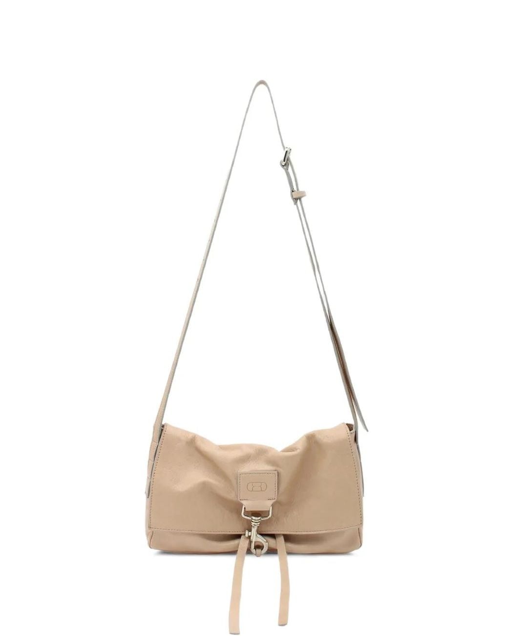 RADICA STUDIO Natural Logo Leather Shoulder Bag