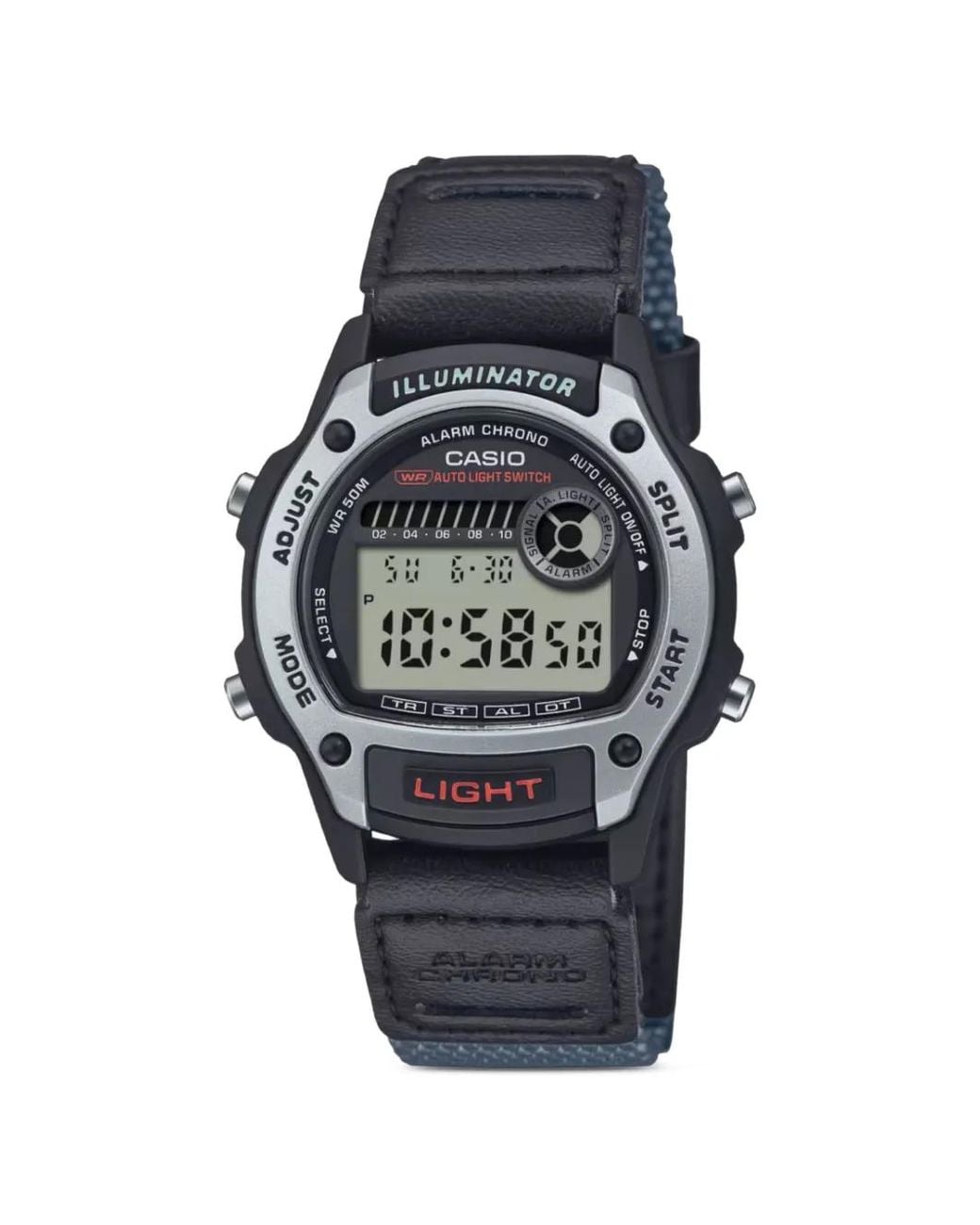 G-Shock Blue Montre Numérique En Cuir Mm for men