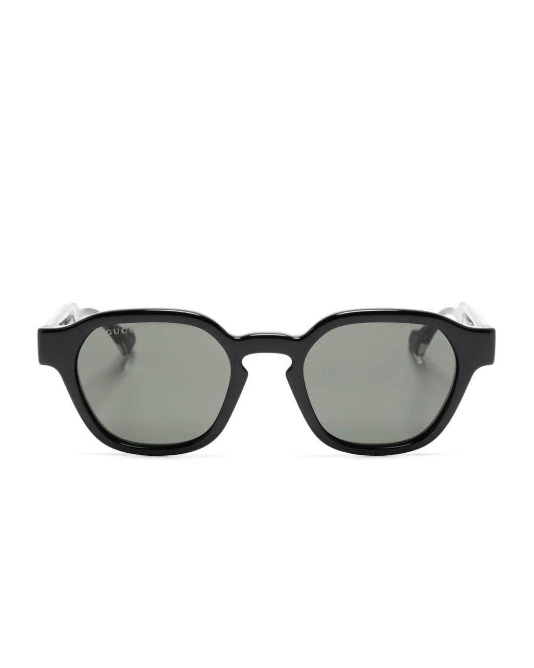 Gucci Gray Square-Frame Sunglasses for men