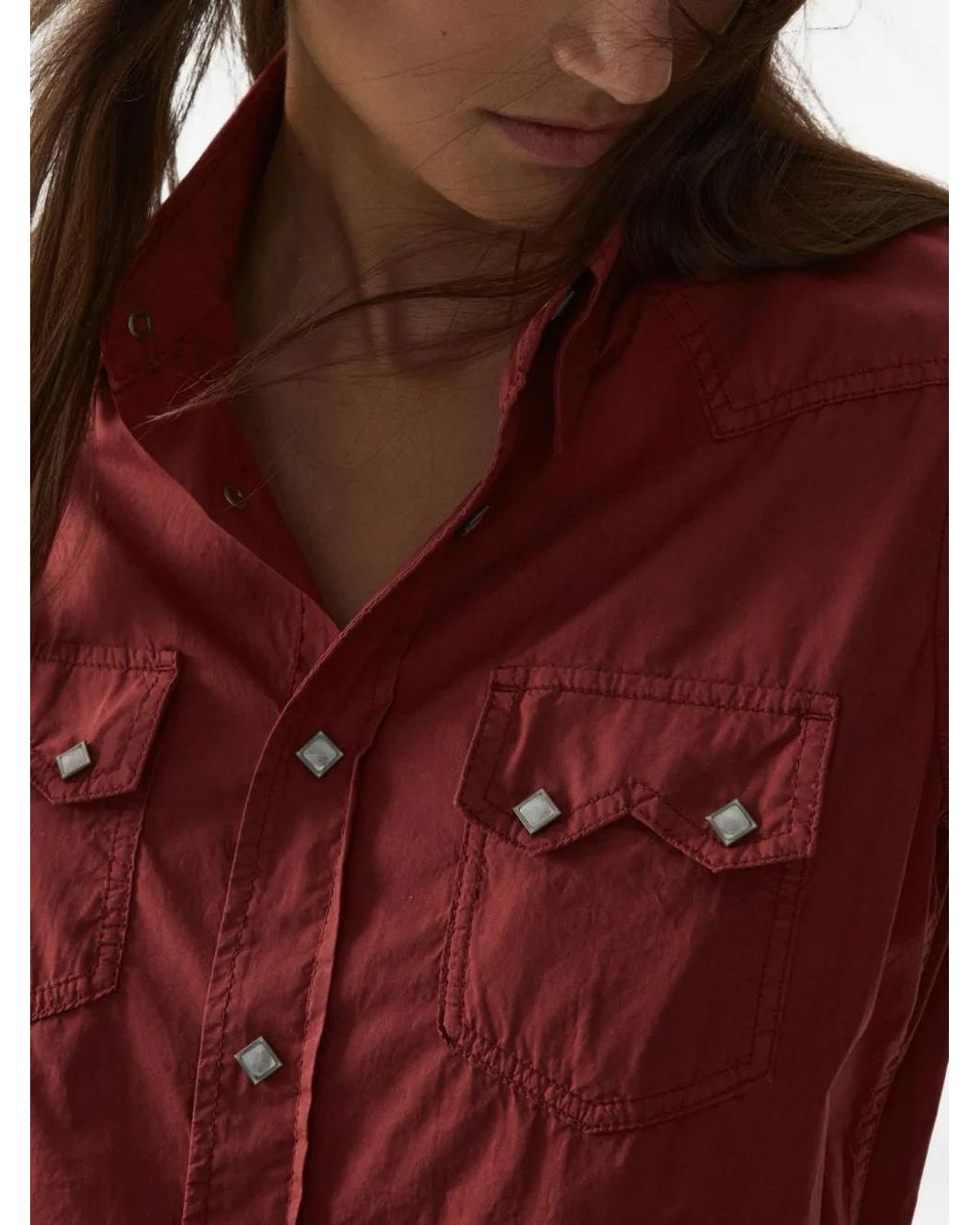 Fortela Red Toledo Western Shirt