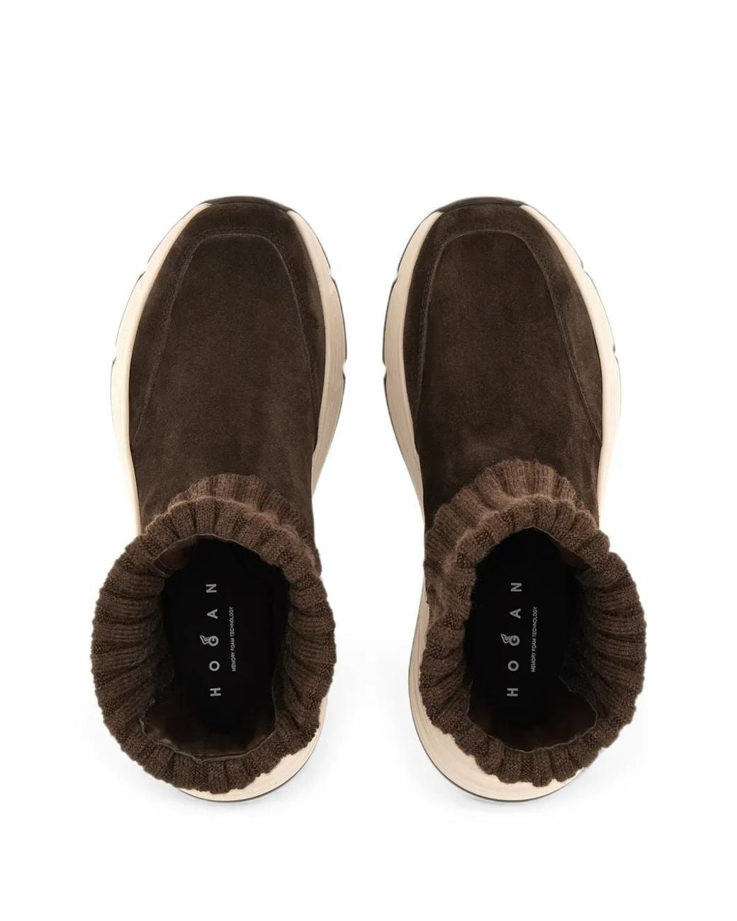 Hogan Brown Chelsea Boots Hi-Fi