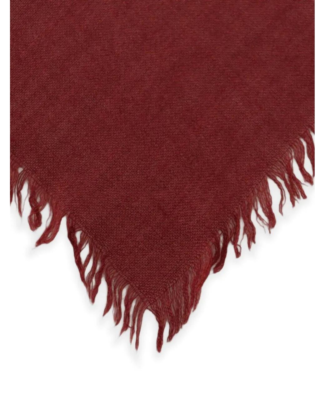 Dolce & Gabbana Red Dg Crown Fringe-Trimmed Scarf for men
