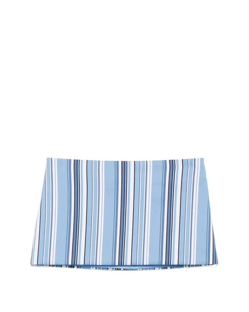 Frankie Shop Blue Hera Mini Skirt