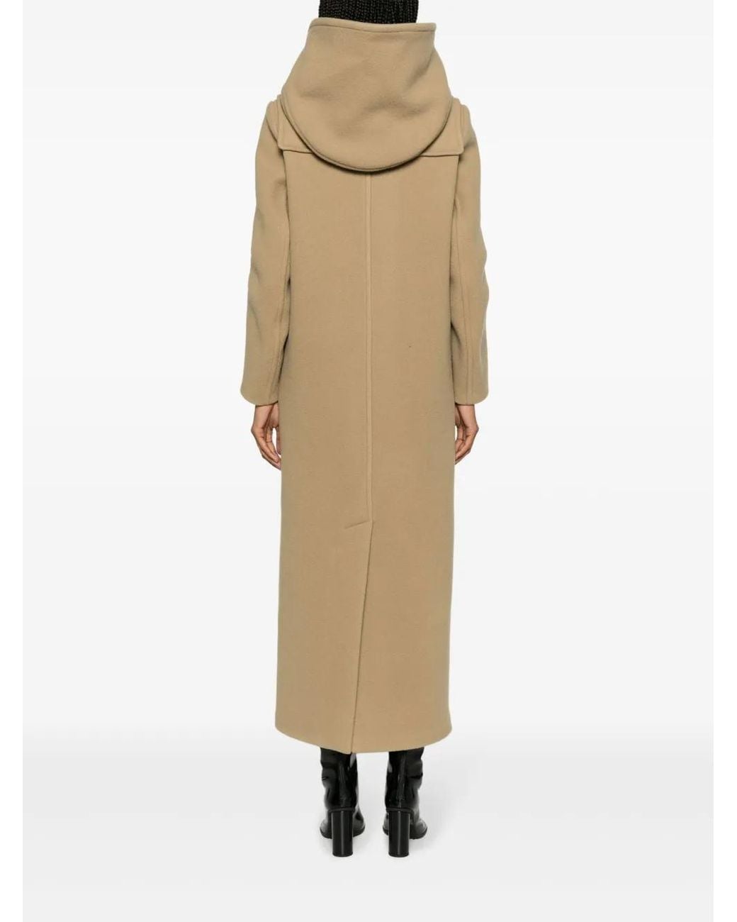 Prada Parka Met Capuchon in het Natural