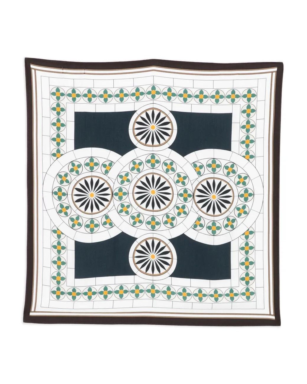 Marc O' Polo Metallic Geometric-Pattern Scarf
