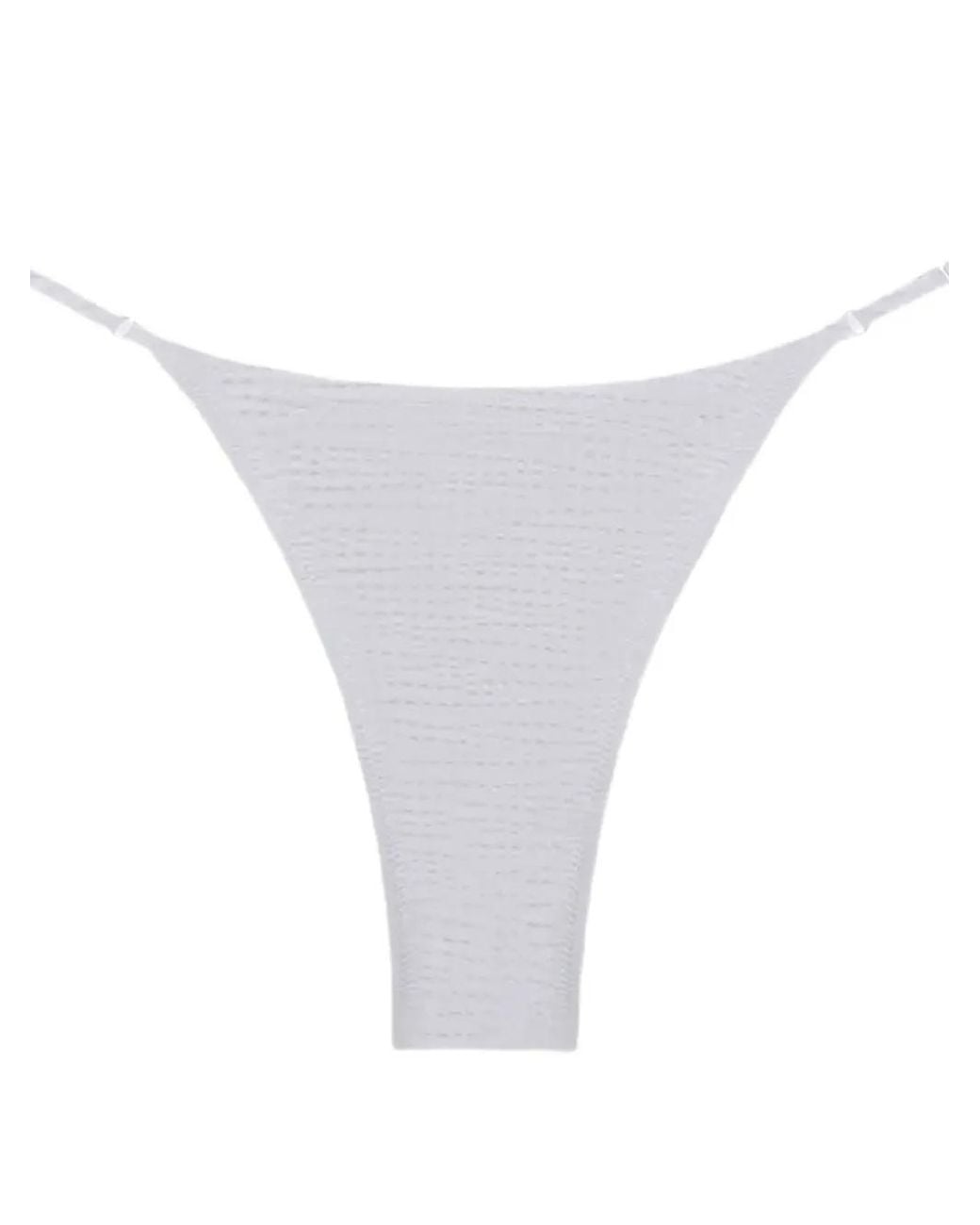 Tropic of C White Luna Bikini Bottoms