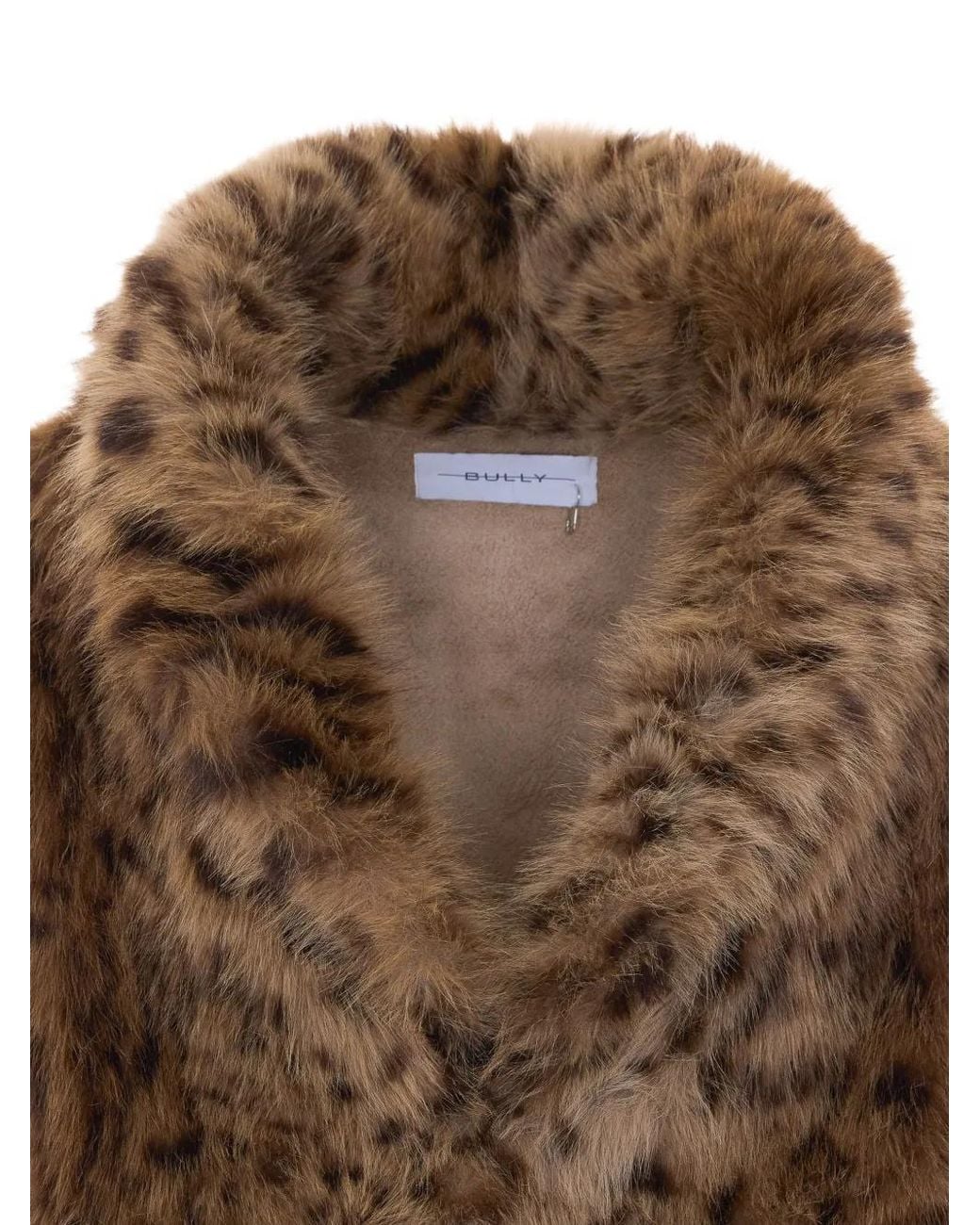 Veste À Imprimé Léopard Bully en coloris Brown