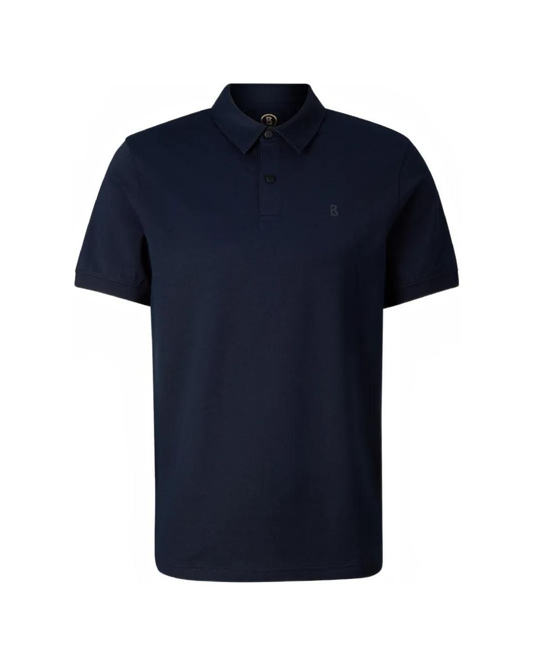 Bogner Blue Timo Logo-Print Polo Shirt for men