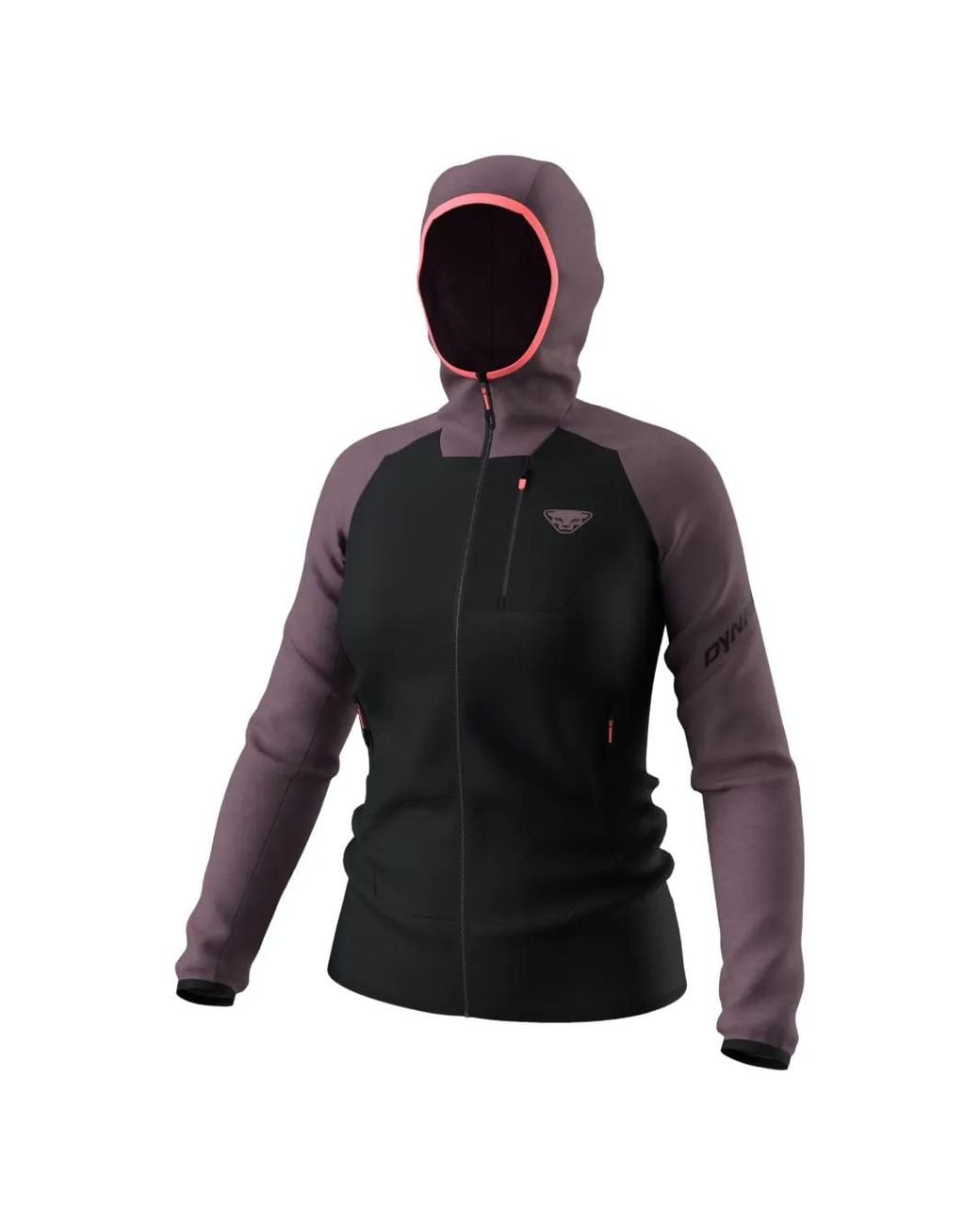 Dynafit Black Radical Colour-Block Hooded Jacket