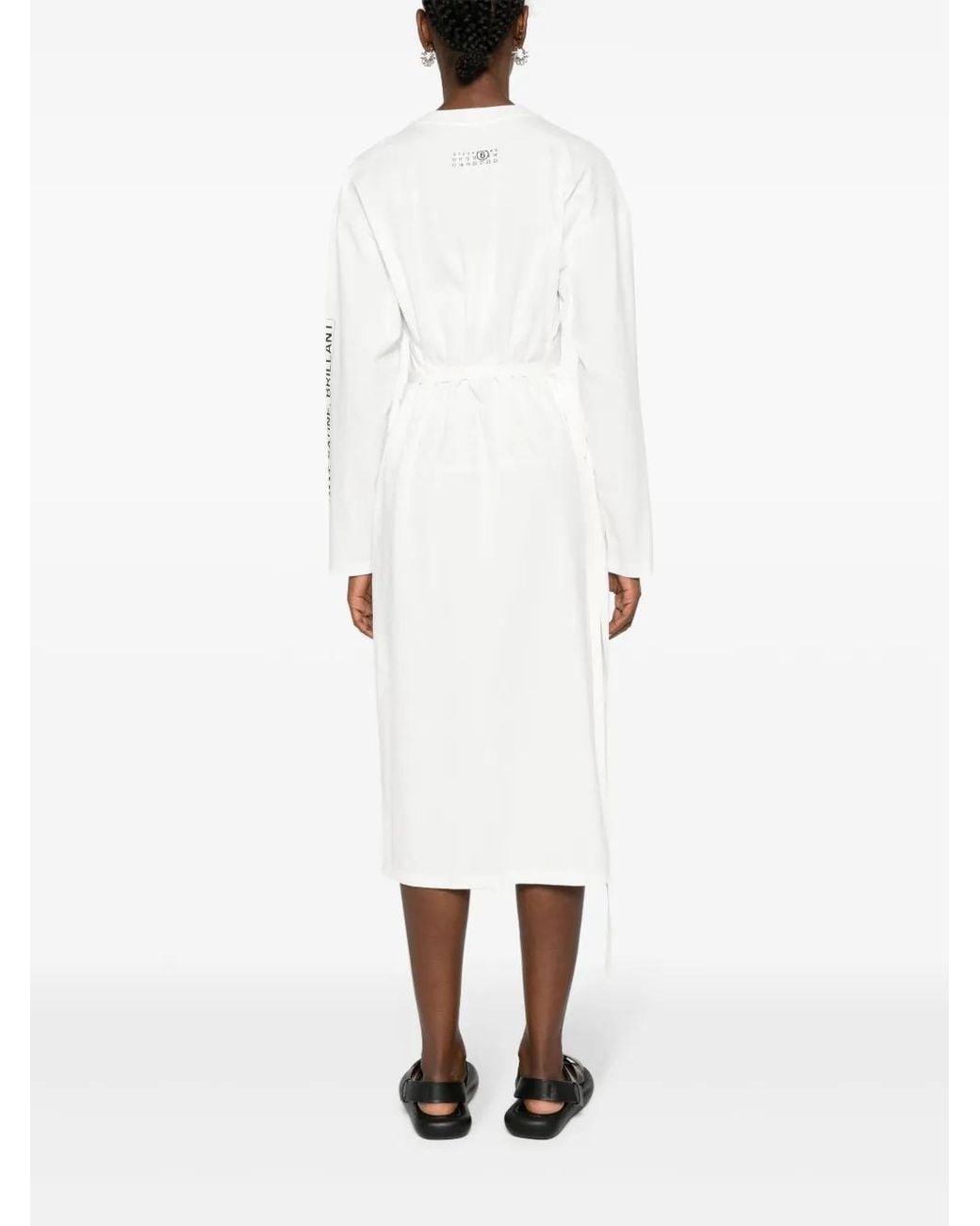 MM6 by Maison Margiela White T-shirt