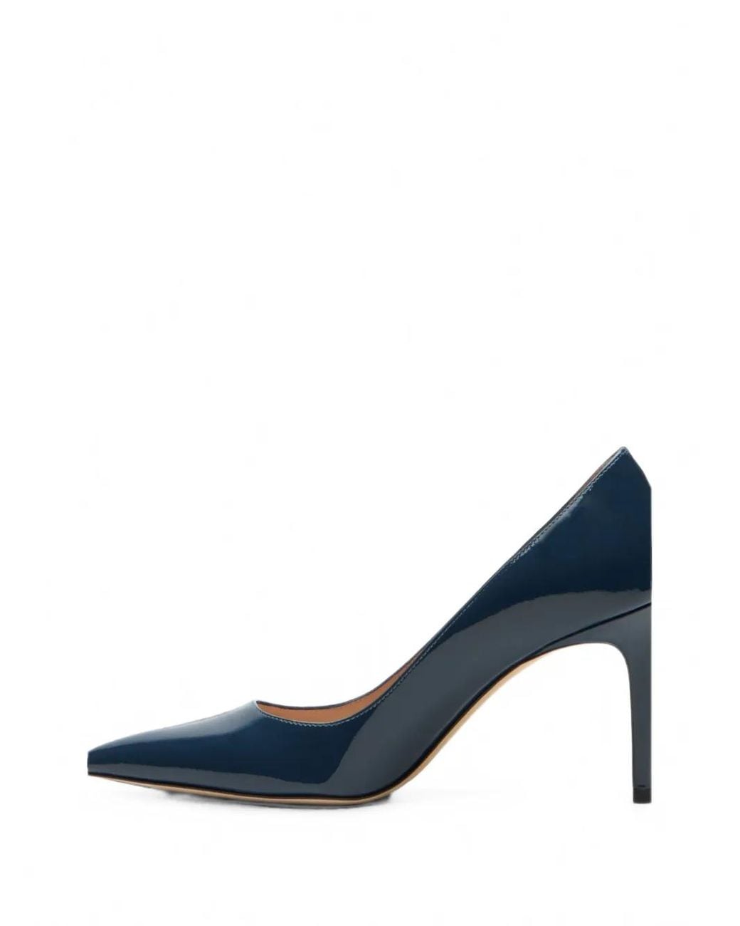 Stuart Weitzman Blue Stuart Power Pointed-Toe Pumps