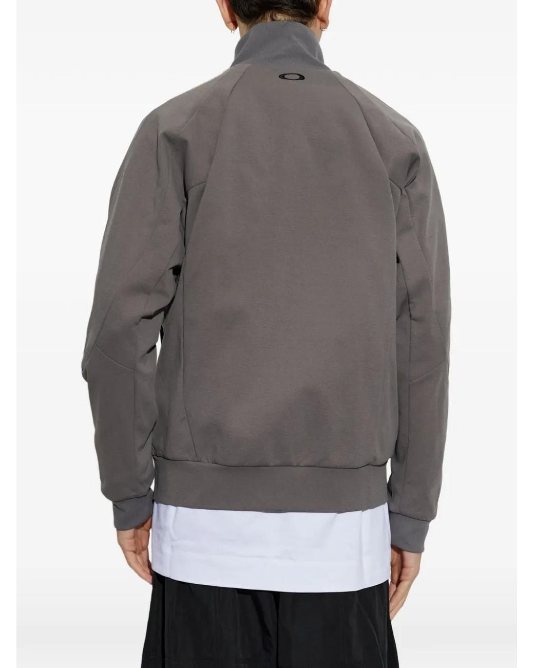 Oakley Gray 0-Sync Pack 3.0 Zip-Up Sweater for men