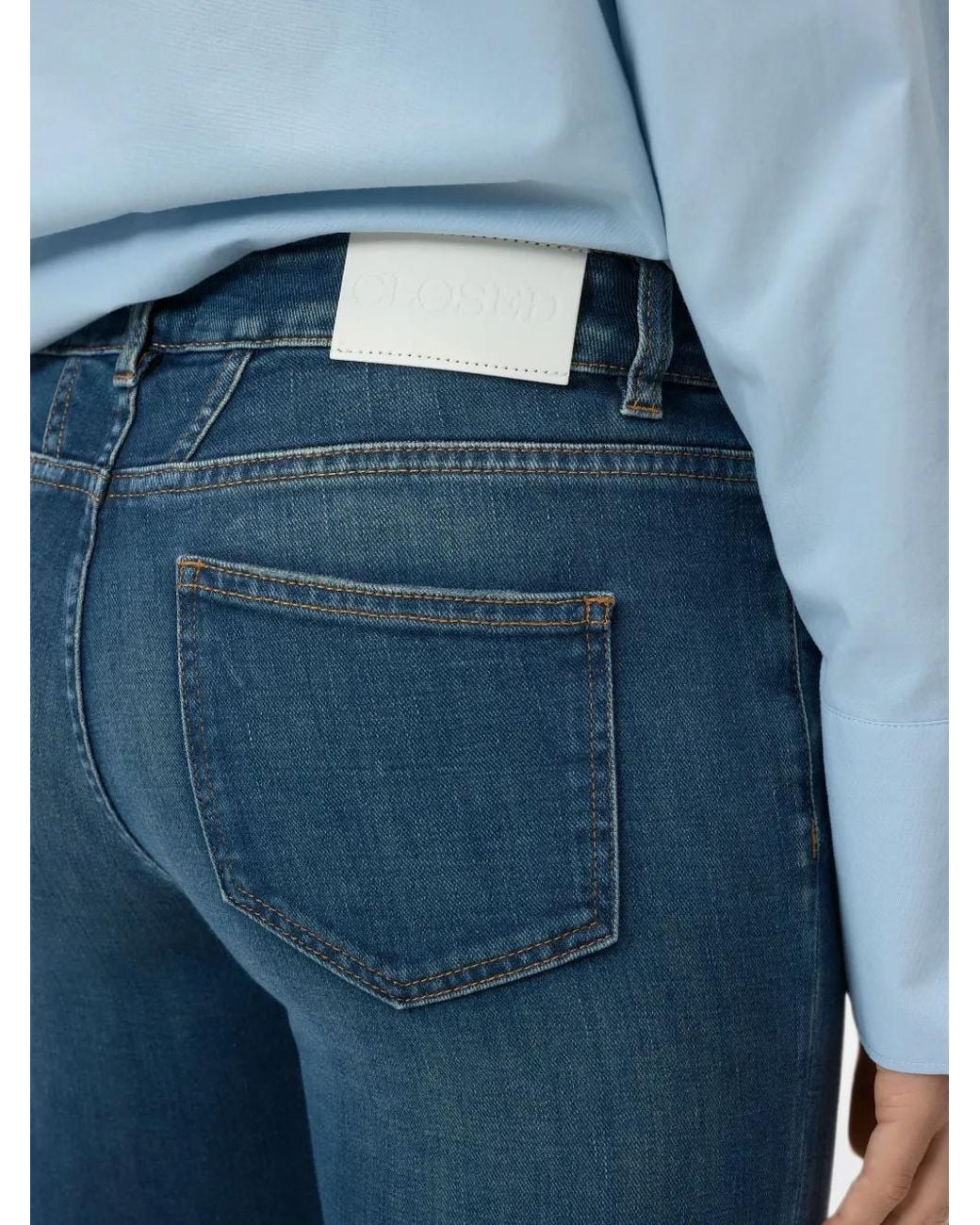 Closed Blue Baker Skinny Jeans