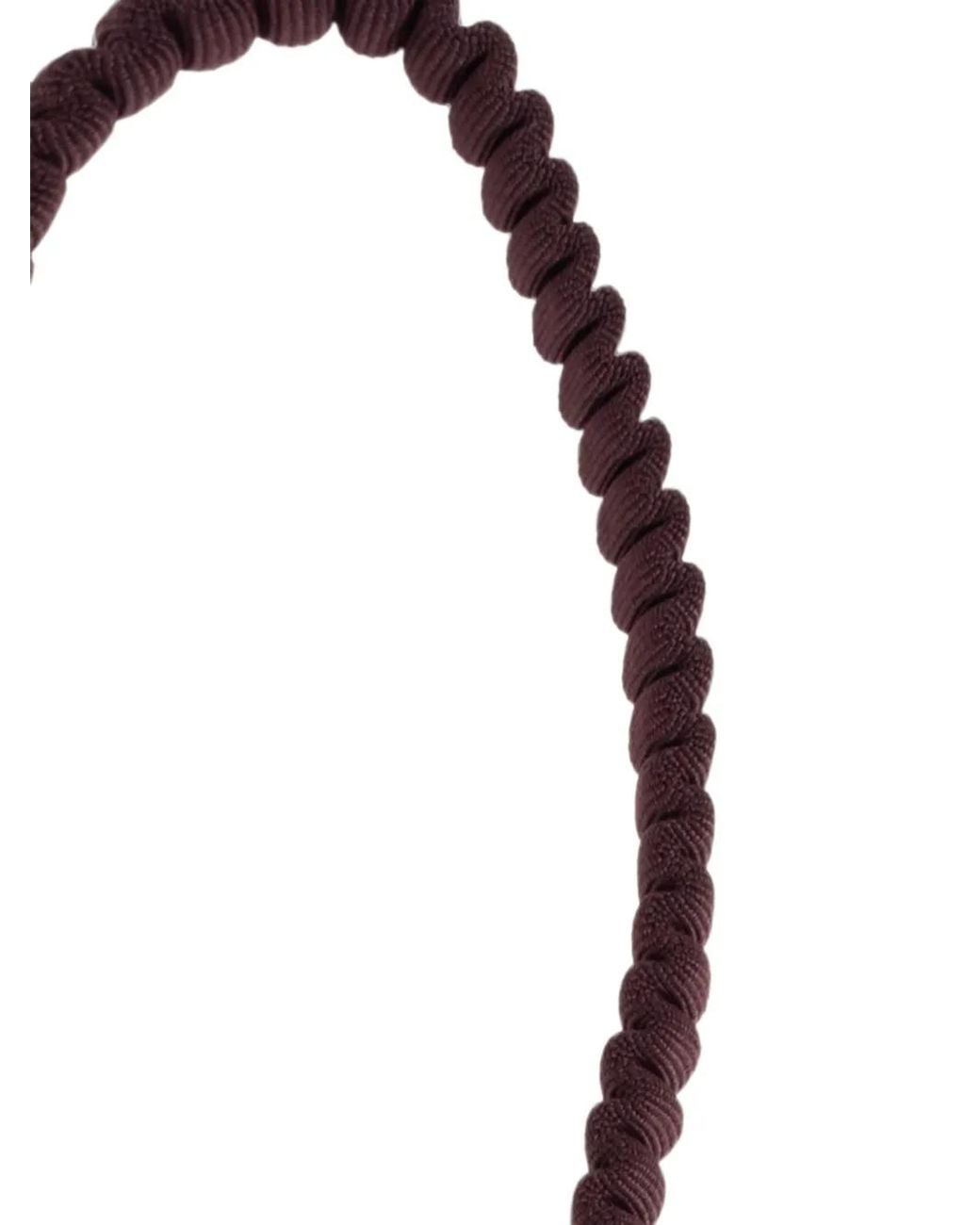 Adidas By Stella McCartney Purple Logo-Print Bungee-Cord Lanyard