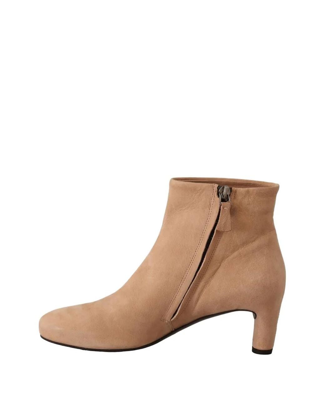 Roberto Del Carlo Brown Bottines À Bout Rond