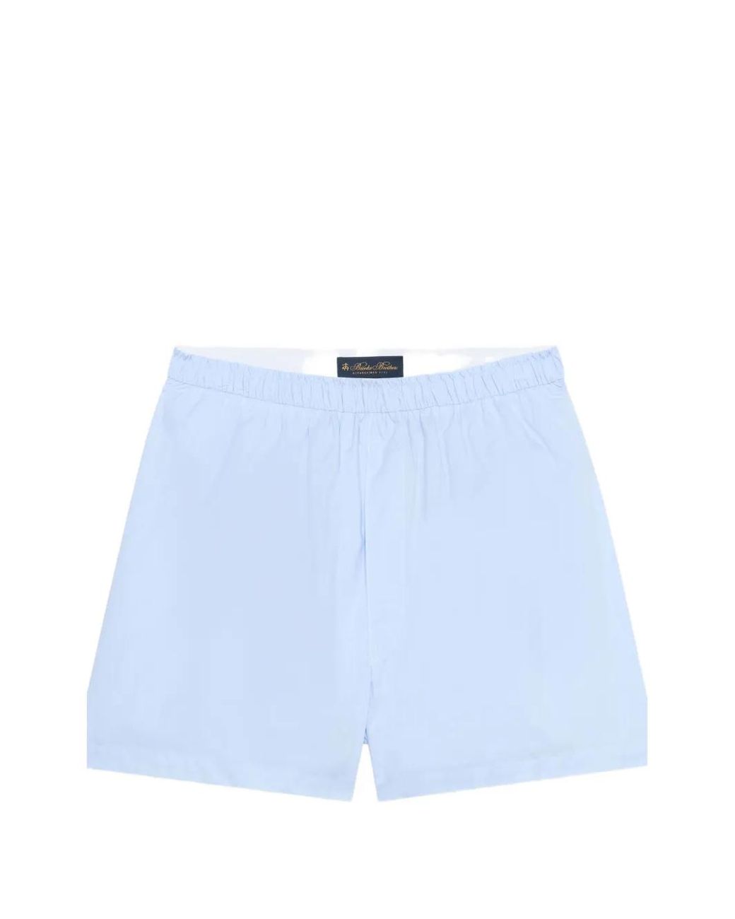 Brooks Brothers Blue Elasticated-Waistband Boxes for men